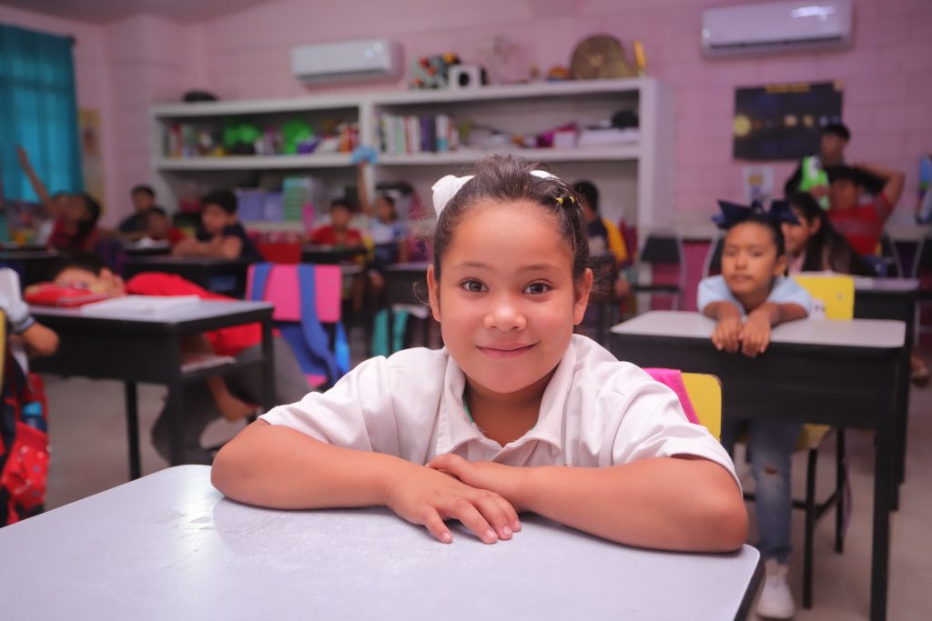 Beneficiarios del programa de civismo par niños