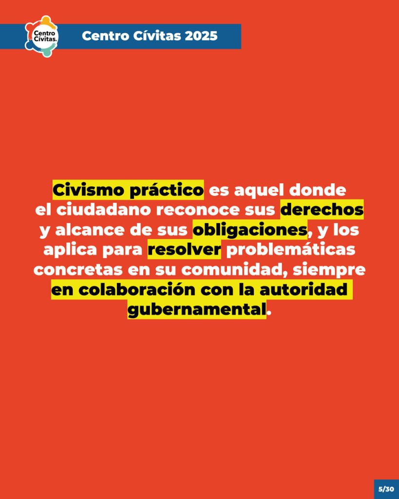 Centro Cívitas Civismo práctico