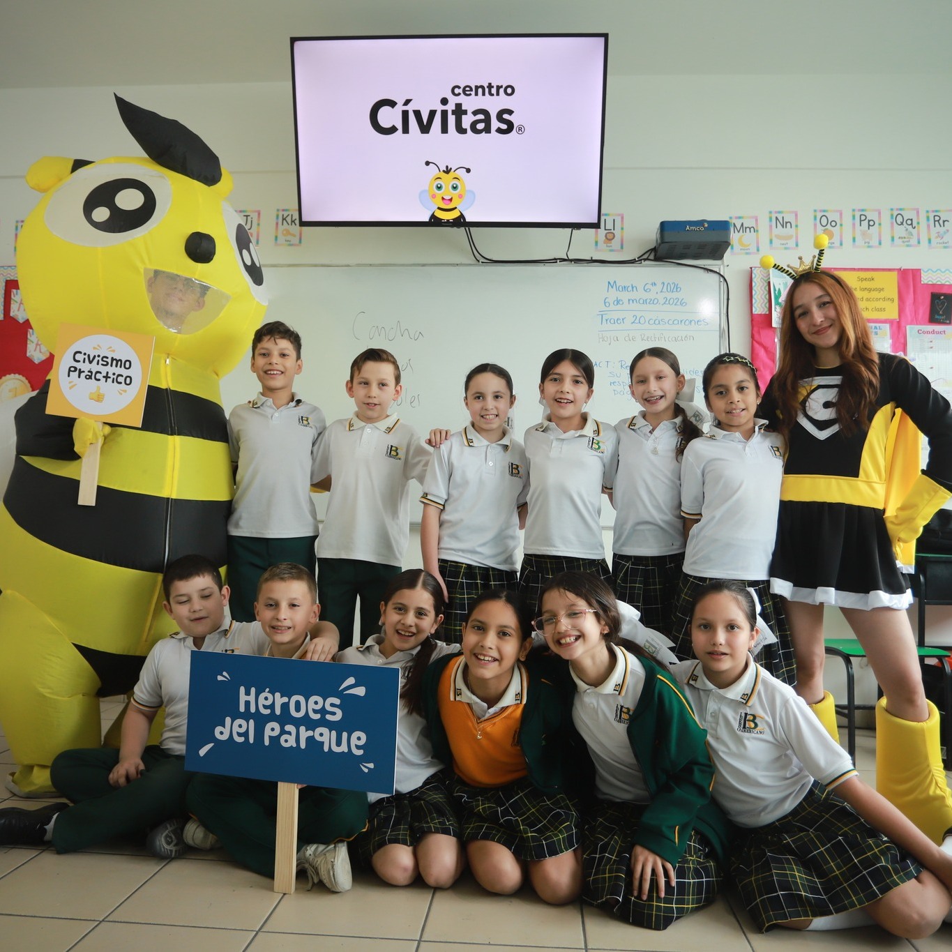 Taller de civismo práctico en acción